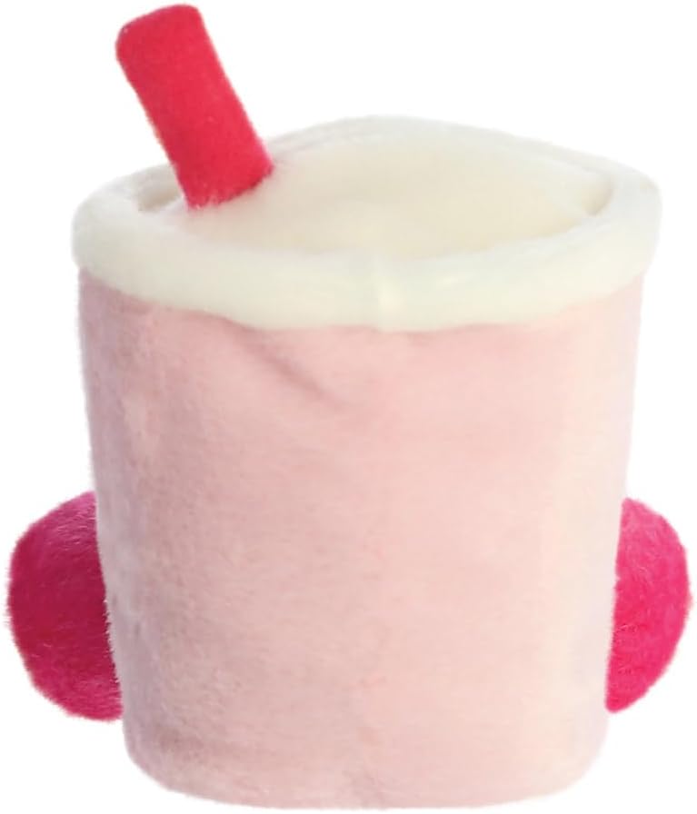 Aurora, 77223, Palm Pals Tangy Heart Boba 5In, Soft Toy, Pink
