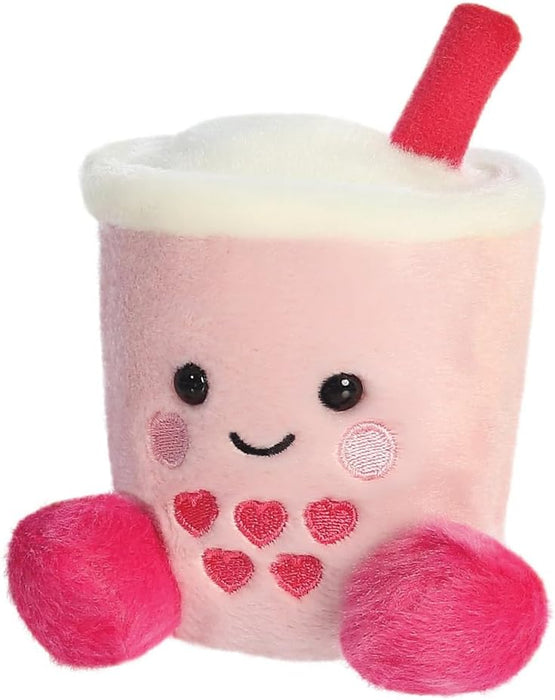 Aurora, 77223, Palm Pals Tangy Heart Boba 5In, Soft Toy, Pink