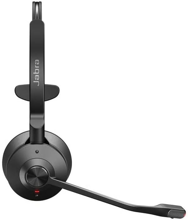 Jabra Engage 55 SE Mono Headset MS, Link 400a DECT Adapter USB-A, Engage 55 SE Deskstand, 1,2 m USB-C auf USB-A Kabel, Tragetasche, Garantie und Warnung (Sicherheitsbroschüren