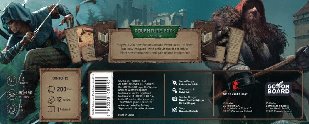 Go on Board The Witcher Old World Adventure Pack