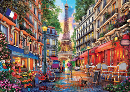 Educa Borrás 19019 Paris, Dominic Davison, 1000 Piece Puzzle, Multicoloured