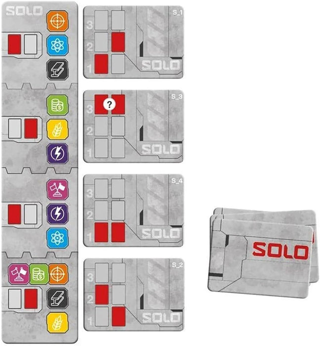 Rio Grande Games: Aldebaran Duel - Economic Strategy Game, Space Theme, Colonize- Research-Dominate, Empire Development, 2 Players, 45-90 Mins