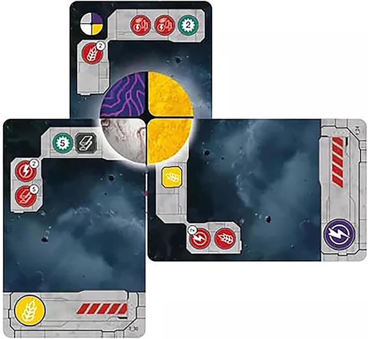 Rio Grande Games: Aldebaran Duel - Economic Strategy Game, Space Theme, Colonize- Research-Dominate, Empire Development, 2 Players, 45-90 Mins