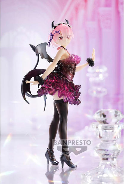 Banpresto Ram Re:Zero - Starting Life In Another World- Espresto-Clear&Dressy, Special Color Ver. 22 cm, BP89696P Multicolore, Figura da collezione ideale per i fan degli anime