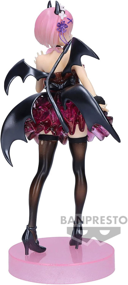 Banpresto Ram Re:Zero - Starting Life In Another World- Espresto-Clear&Dressy, Special Color Ver. 22 cm, BP89696P Multicolore, Figura da collezione ideale per i fan degli anime