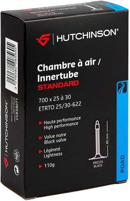 Chambre A AIR HUTCHINSON Standard Valve Noire 700x25 à 30