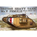 Meng TS-029 - Modelbouwset British Heavy Tank Mk V Female