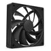 NZXT F120Q | 120mm Quiet Airflow PC Case Fan | Intake or Exhaust | Chamfered Frame for Concentrated Air | Fluid Dynamic Bearings | Low Noise | PWM Control | Black Quiet Airflow 2024 120mm Black