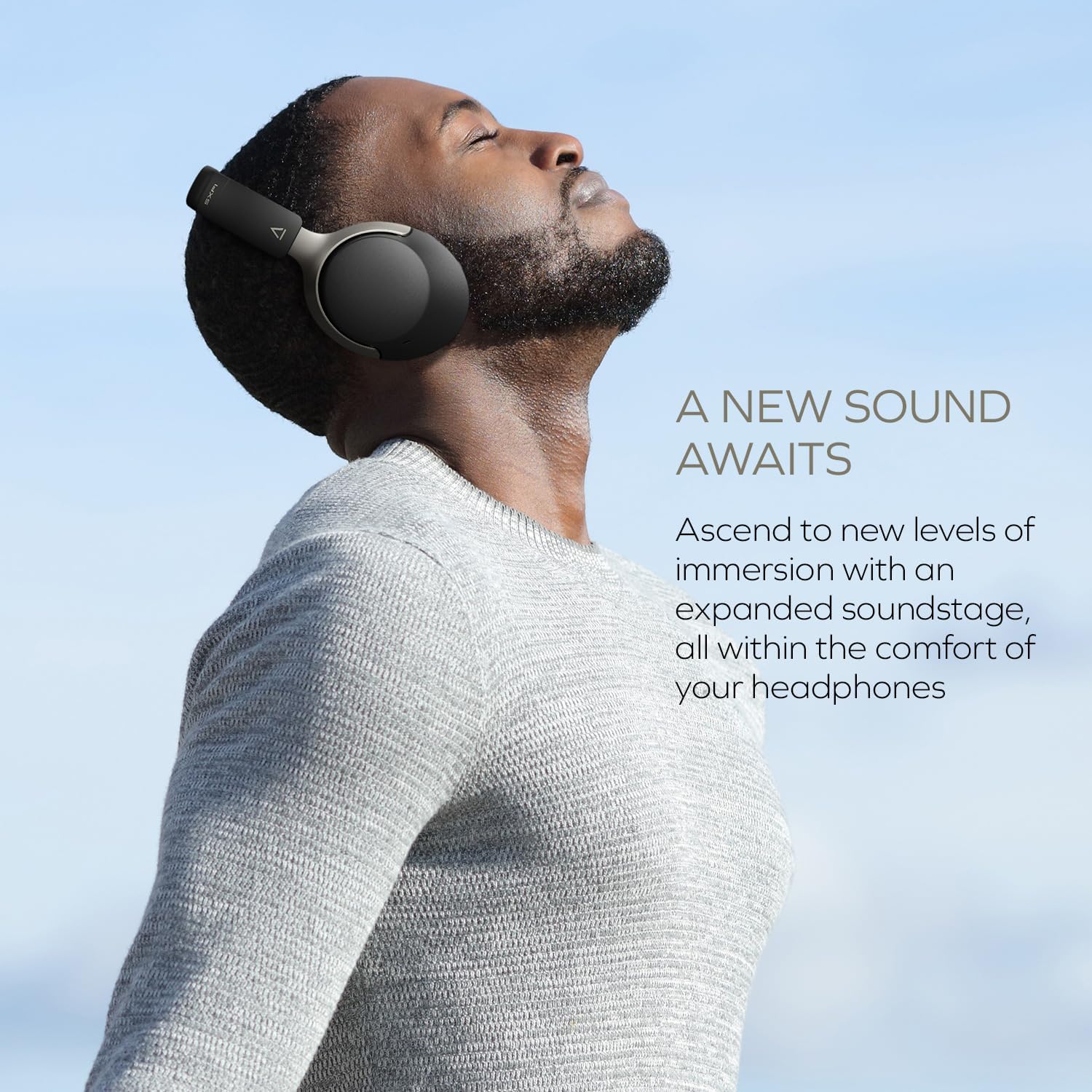 Creative - Zen Hybrid Sxfi Wireless Over-Ear Headphones, Black