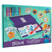 Disney - Lilo & Stitch - Spray Pen Set Desktop Box - Kleurstiften voor kinderen - Schilderset met Blaaspennen en Schildersjablonen