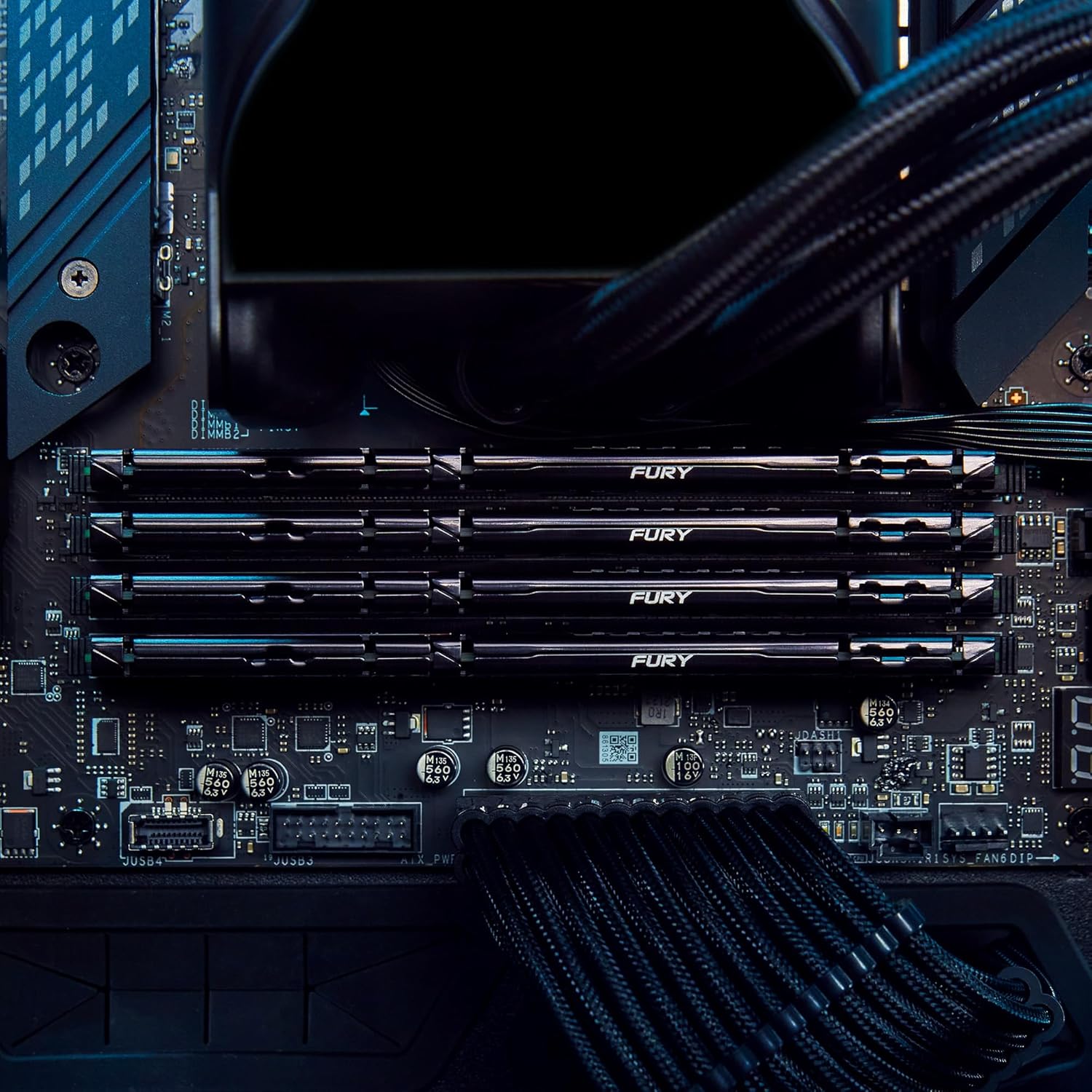 Kingston FURY Beast Black EXPO DDR5 8 GB 6000MT/s DDR5 CL36 DIMM Desktop Gaming Memory Single Module - KF560C36BBE-8