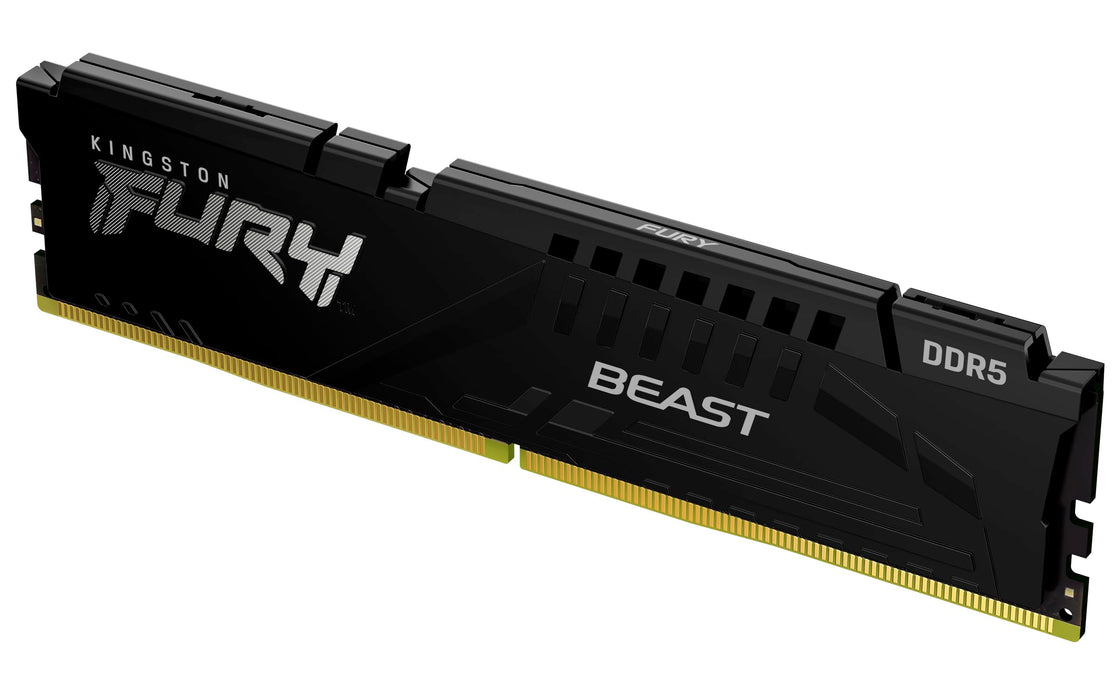 Kingston FURY Beast Black EXPO DDR5 8 GB 6000MT/s DDR5 CL36 DIMM Desktop Gaming Memory Single Module - KF560C36BBE-8