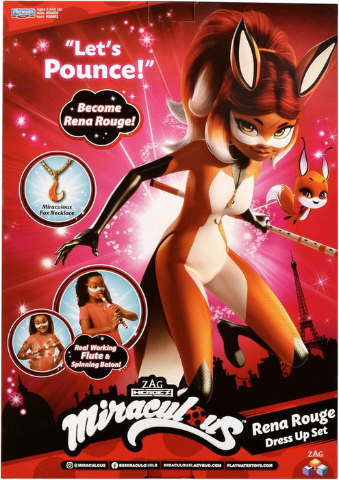 Miraculous Ladybug Rena Rouge Dress Up Set by Playmates Toys
