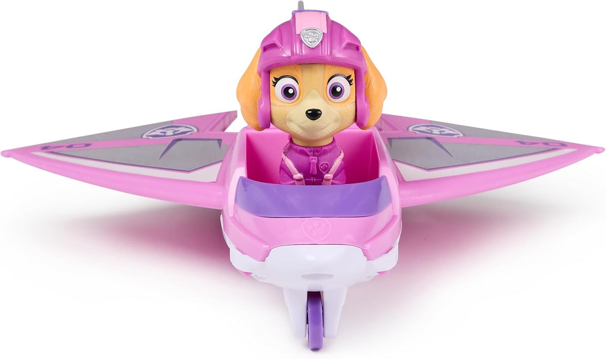 Paw Patrol: Air Rescue Skye Action Figure & Hero Claw Jet Plane with Retractable Claw, Rescue Basket & Bunny, Kids’ Toys for Boys & Girls Aged 3+