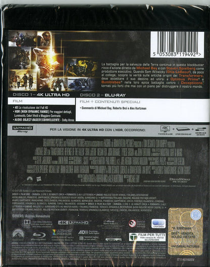 Transformers 2 (4K Ultra-HD+Blu-Ray