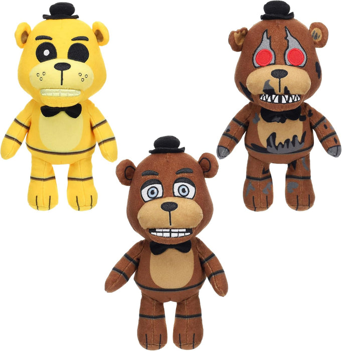 Five Nights at Freddy's - Freddy Fazbear Animatronic Bundle (11 Items, Blinking Eyes w/Lights & Sounds