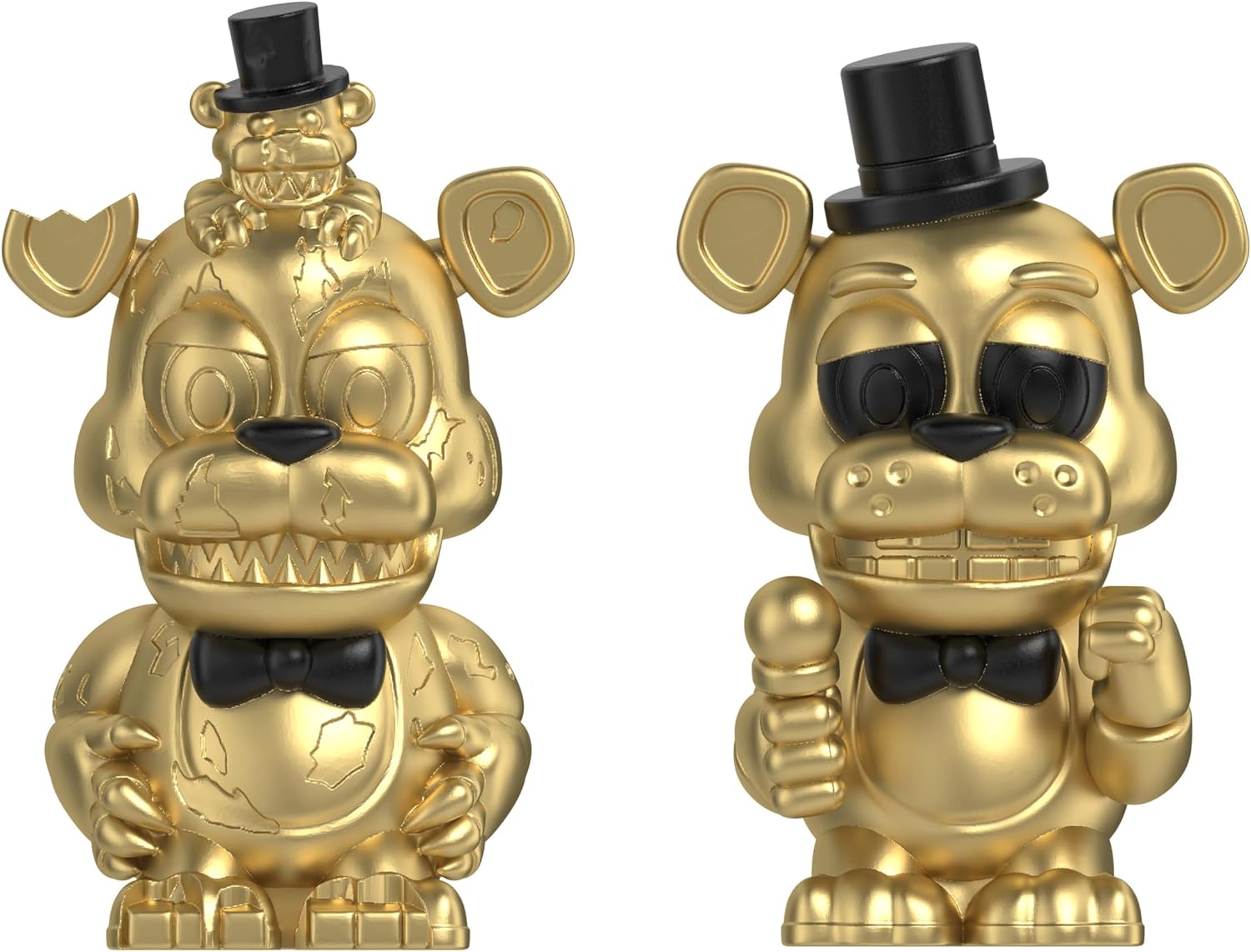 Five Nights at Freddy's - Freddy Fazbear Animatronic Bundle (11 Items, Blinking Eyes w/Lights & Sounds