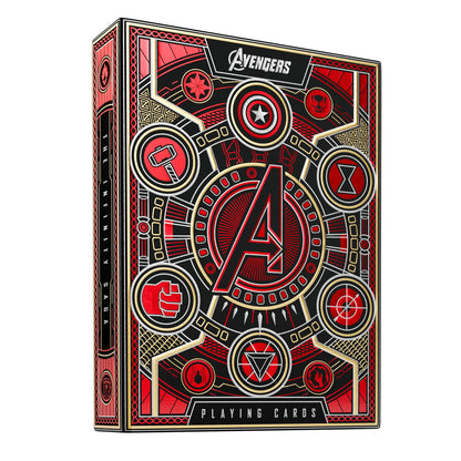 theory11 Avengers - The Infinity Saga (Playing Cards) Red Version