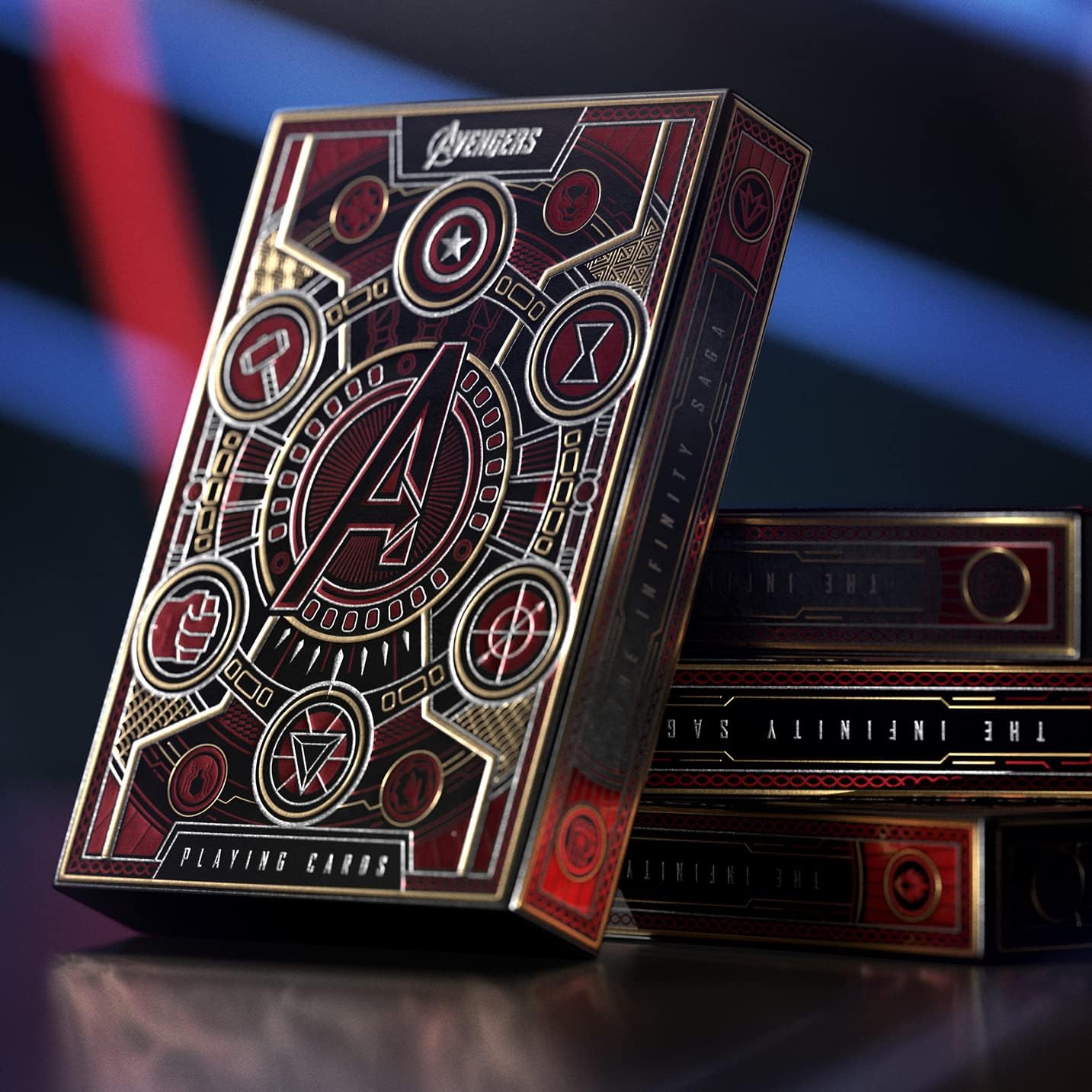 theory11 Avengers - The Infinity Saga (Playing Cards) Red Version