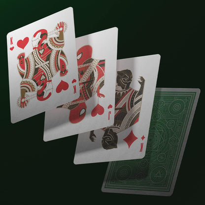 Avengers The Infinity Saga - Juego de cartas (versión verde