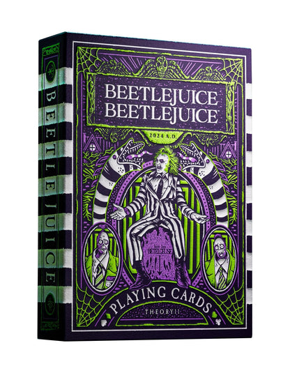 Theory 11 Beetlejuice Premium Playing Cards