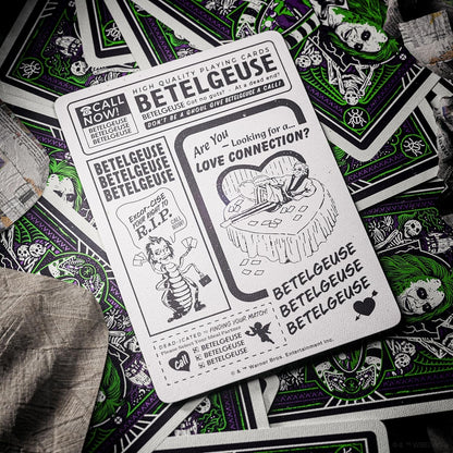 Theory 11 Beetlejuice Premium Playing Cards