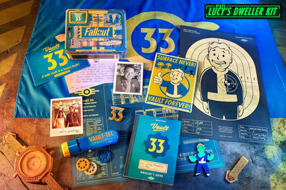 Doctor Collector - Fallout: Lucy's Dweller Kit, 13 Piece Set, Iconic Collectibles, TV Series Memorabilia