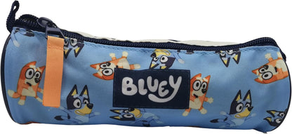 Vadobag Bluey Pencil Case, Multicoloured, Official Product, blue, 20x7x7, School Bags