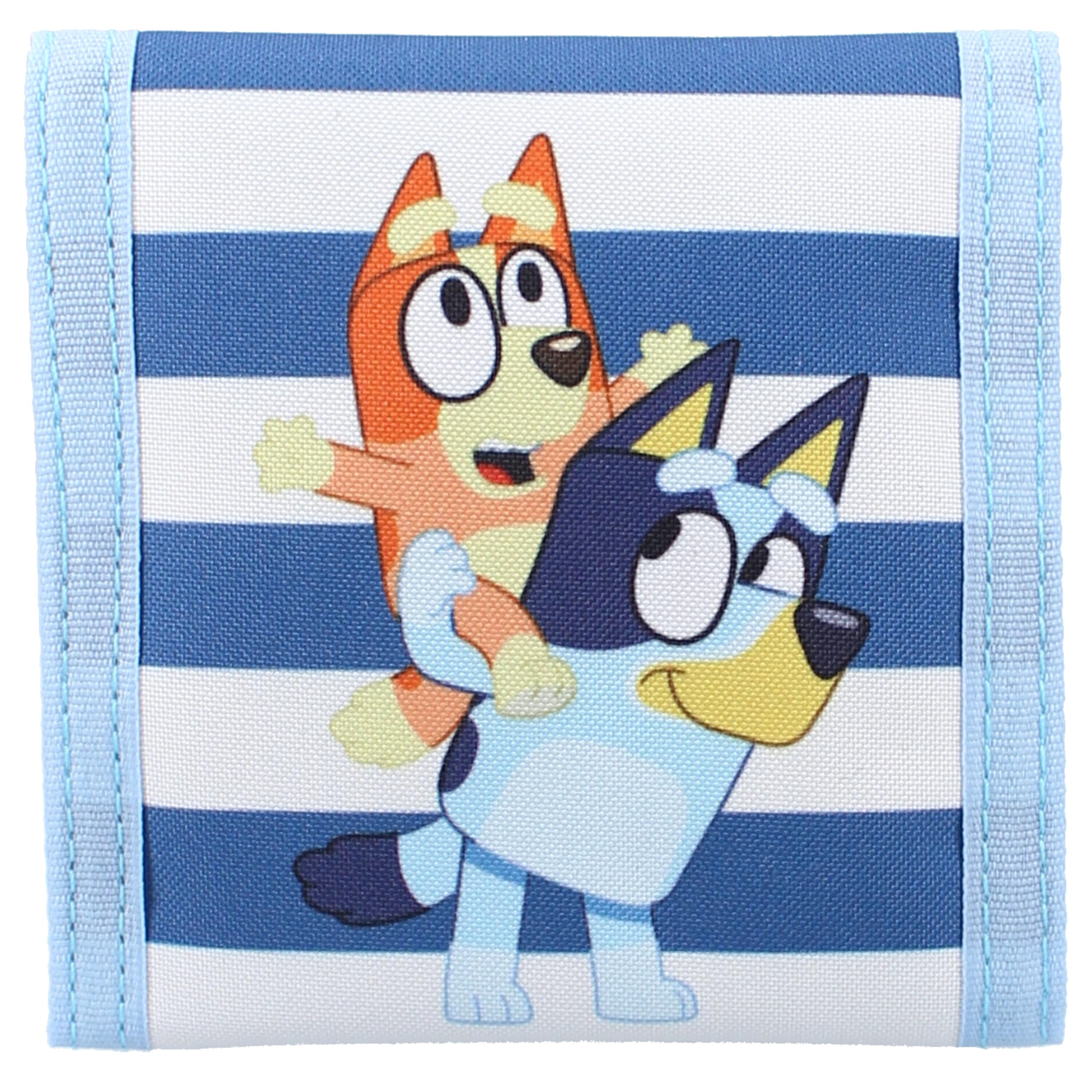 Vadobag Bluey Jump Into Fun Children's Wallet, blue, 10x10x1 cm, Design
