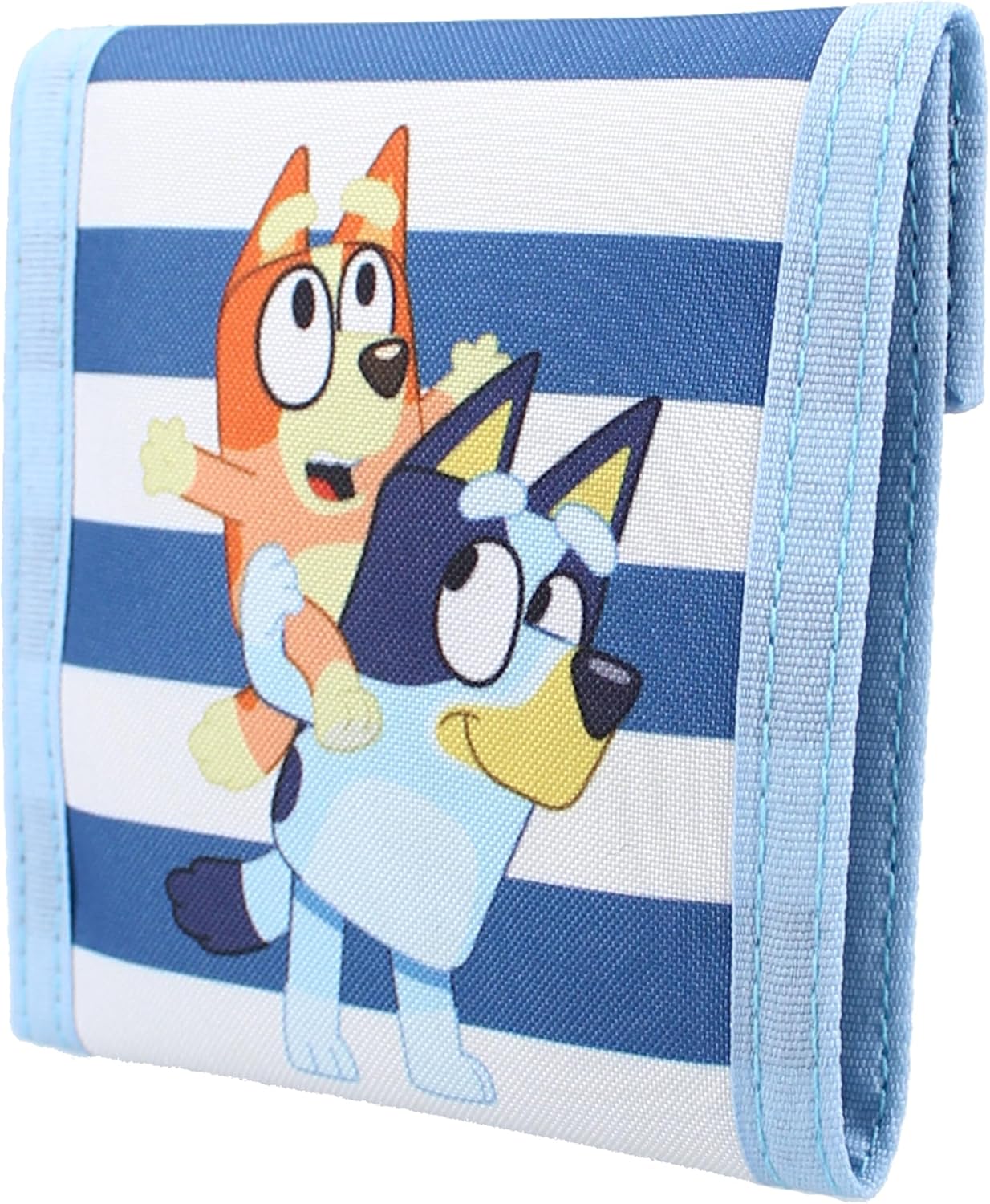 Vadobag Bluey Jump Into Fun Children's Wallet, blue, 10x10x1 cm, Design