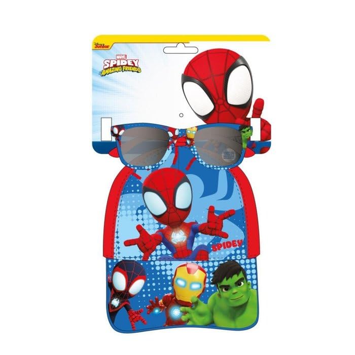 Set Cappello E Occhiali Da Sole Spidey