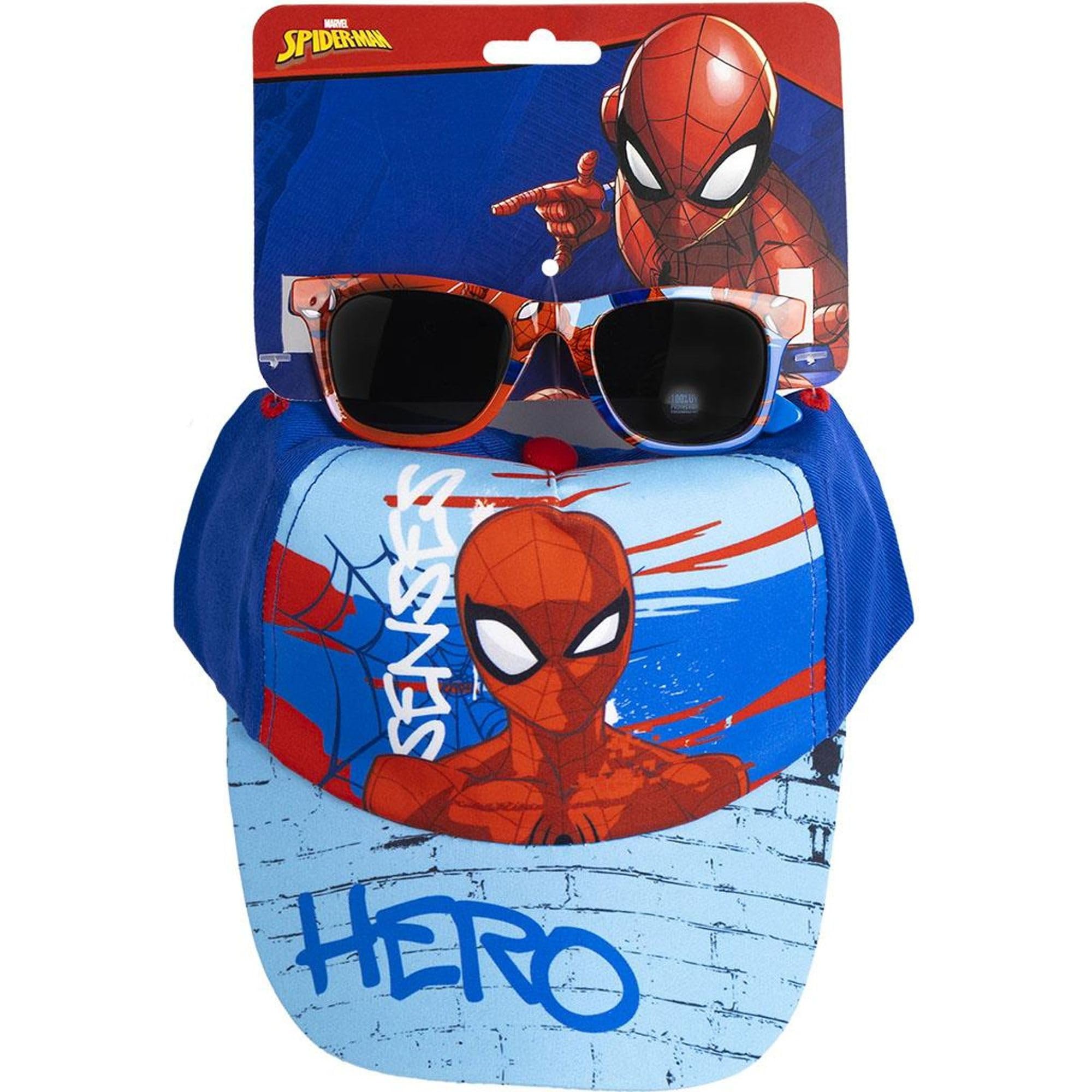 Set Cappello E Occhiali Da Sole Spiderman