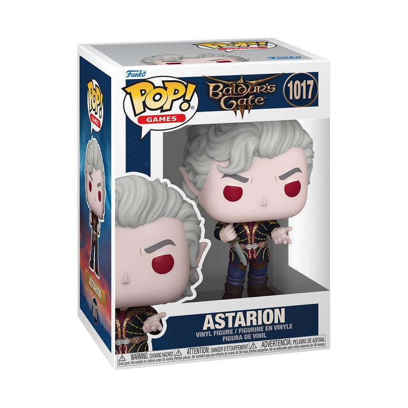 Funko Pop! Games: Baldur's Gate - Astarion - 1/6 Odds for Rare Chase Variant - Baldur's Gate 3 - Collectable Vinyl Figure - Gift Idea - Official Merchandise - Toys for Kids & Adults