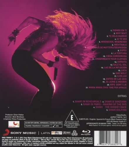 Shakira: Live From Paris