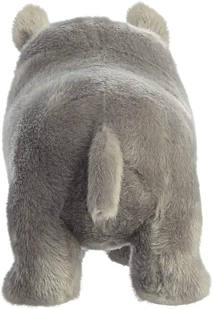 Aurora, 35023, Eco Nation Rhinoceros, 9.5In, Recycled Soft Toy, Grey