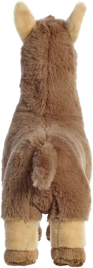 Aurora, 35038, Eco Nation Llama Tan, 11In, Soft Toy, Brown