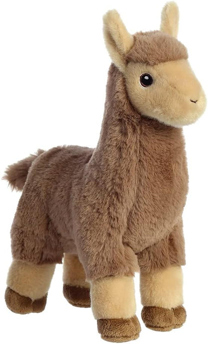 Aurora, 35038, Eco Nation Llama Tan, 11In, Soft Toy, Brown
