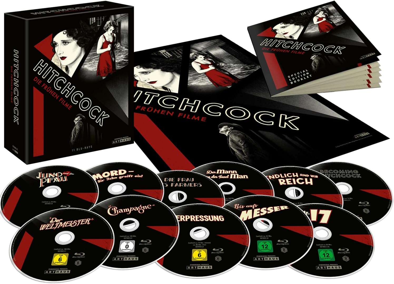 Alfred Hitchcock - Die frühen Filme (11 Blu-rays