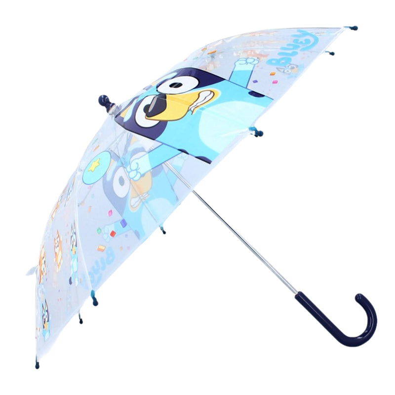 Vadobag Umbrella Dark Blue & Transparent | Bluey | Children's Umbrella, Meerkleuri
