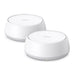 TP-Link Deco BE25 WiFi 7 Mesh WLAN(2 Pack), BE3600 Dual-Band, 2 x 2.5 Gbit/s Port für Jede Einheit, WPA3, 4 Streams, 160 MHz Kanäle, Gästenetzwerk, HomeShield, Empfohlen für Häuser mit 3-4 Zimmern