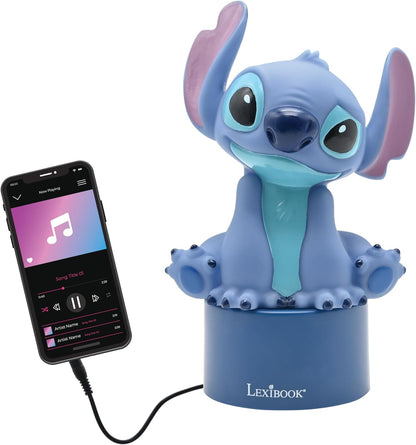Lexibook - Stitch Nightlight With Speaker (Ns01D)