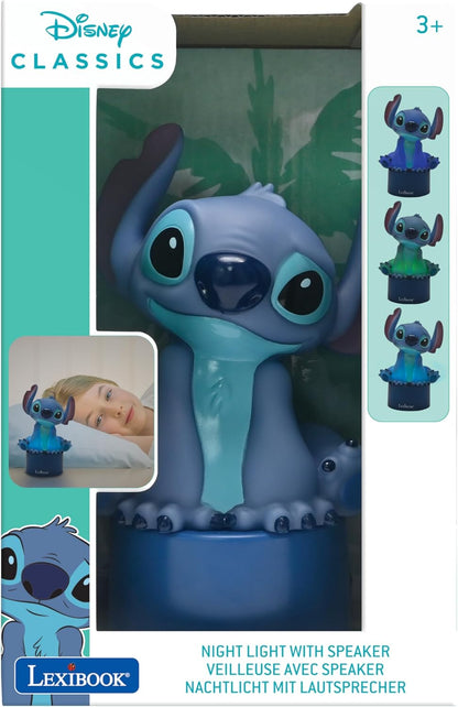 Lexibook - Stitch Nightlight With Speaker (Ns01D)