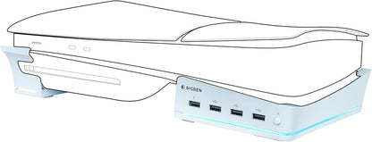 Playstation 5 Slim dockingstation voor opladen en gegevensoverdracht, compatibel met digitale consoles en harde schijven. Nacon