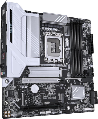 GIGABYTE B860M GAMING X WIFI6E Motherboard - Intel Core Ultra Series CPUs, 8+1+2+2 Phases VRM, up to 9200MHz DDR5, 1xPCIe 5.0 + 1xPCIe 4.0 M.2, 2.5GbE LAN, WIFI 6E, USB 4