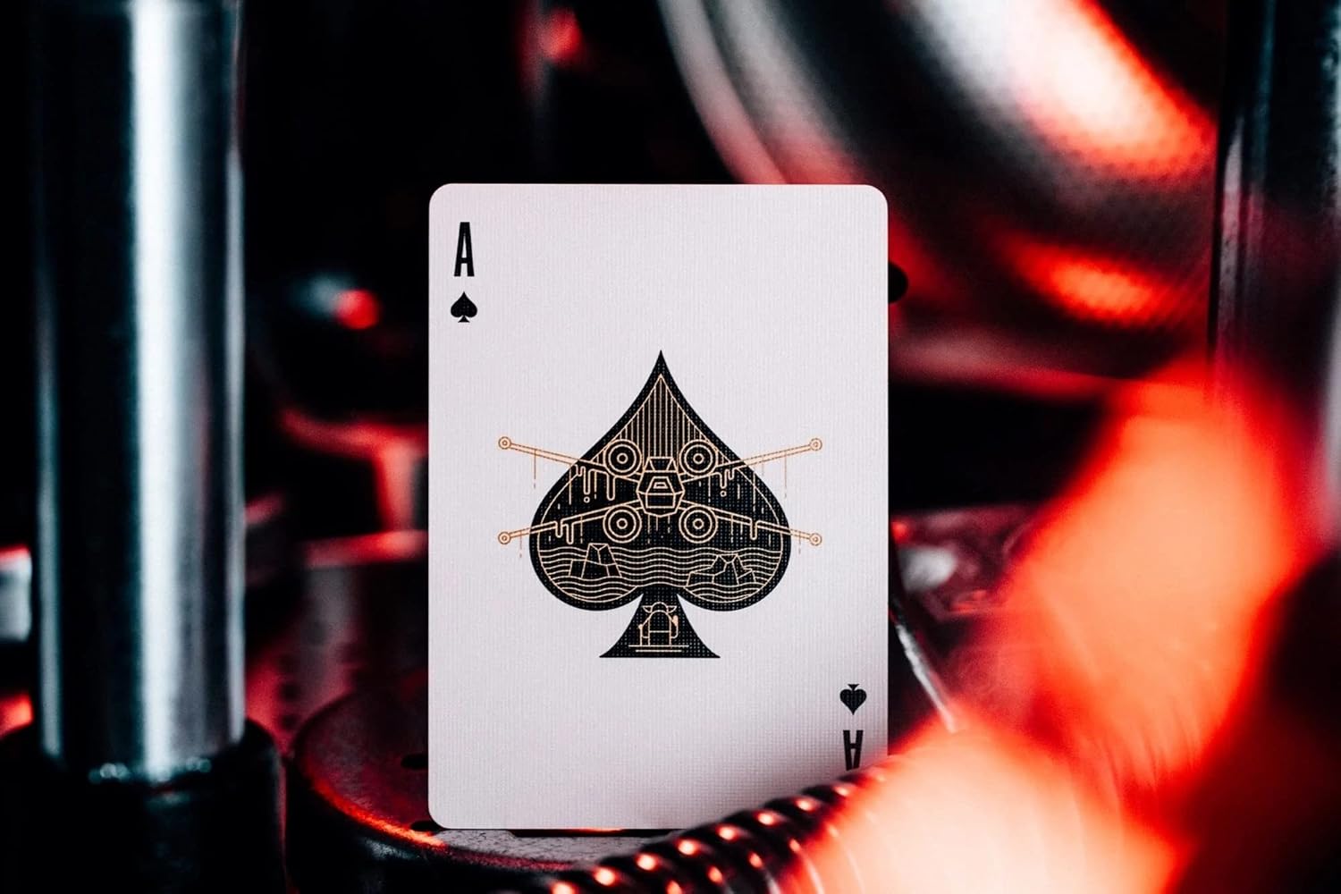 theory11 Star Wars Playing Cards Silver Edition - Dark Side (Grey