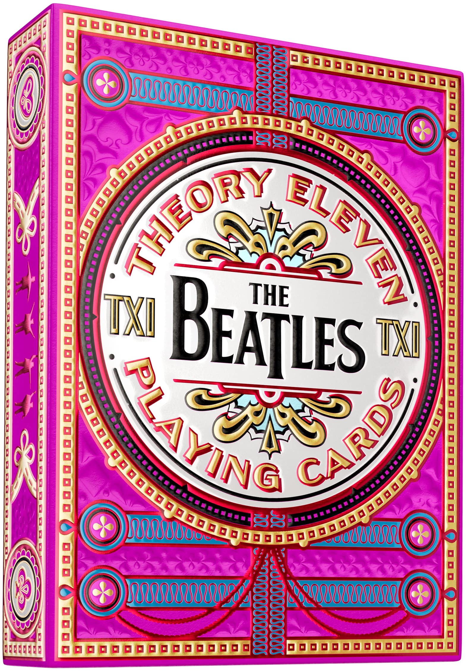 theory11 Cartes à jouer The Beatles Premium – Pink Deck Cartes à collectionner sous licence officielle