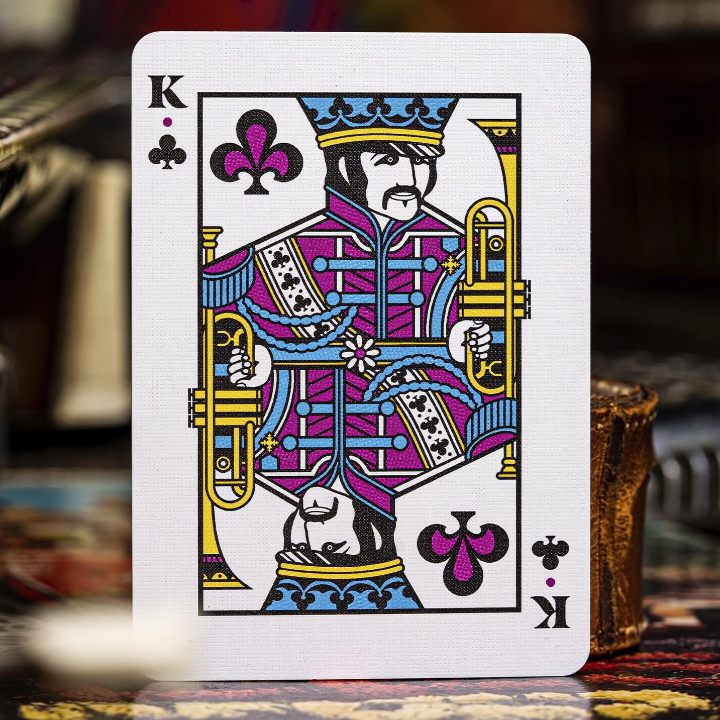 theory11 Cartes à jouer The Beatles Premium – Pink Deck Cartes à collectionner sous licence officielle