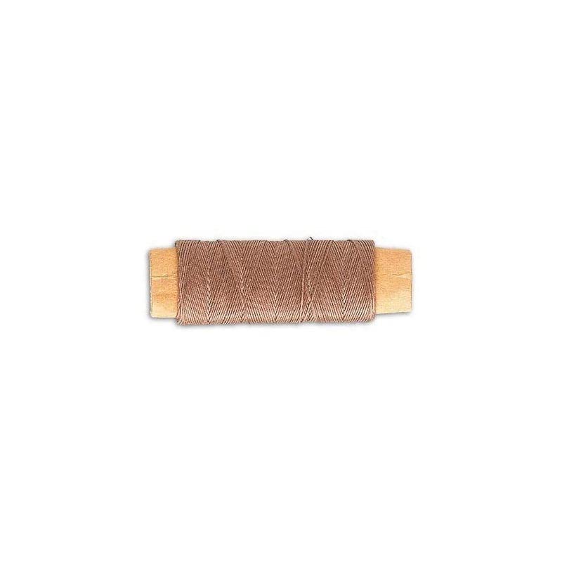 COTTON THREAD -BROWN- dia. 0,15 mm (40 m)