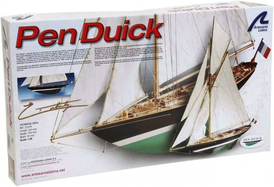 Artesanía Latina 22418. Wooden ship model Pen Duick 1/28