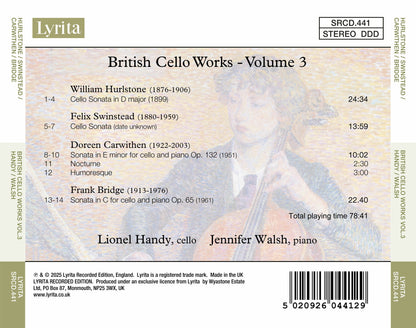 Lionel Handy/Jennifer Walsh: Hurlstone/Swinstead/Carwithen/Bridge